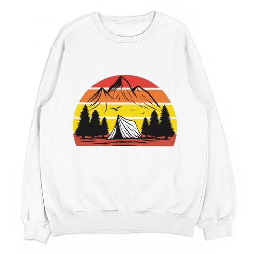 I Hate People That's Why I Camp Camper Meme Introvert Unisex Sweatshirt - Raresse