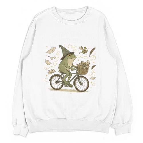 On My Way To Hoard Books And Cause Chaos Unisex Sweatshirt - Bookorys