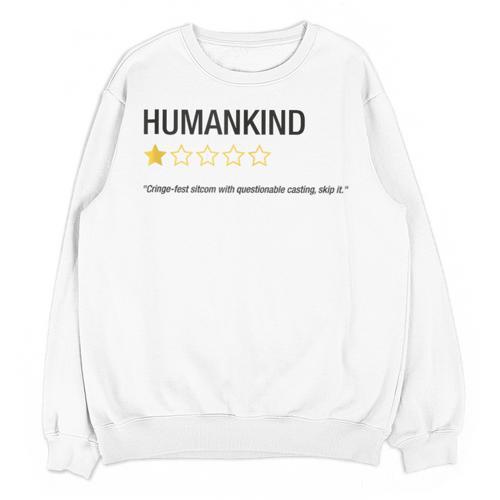 Humankind One Star Introvert People Rating Unisex Sweatshirt - Raresse