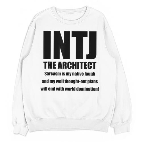 INTJ Architect Personality Introvert Sarcastic Unisex Sweatshirt - Raresse