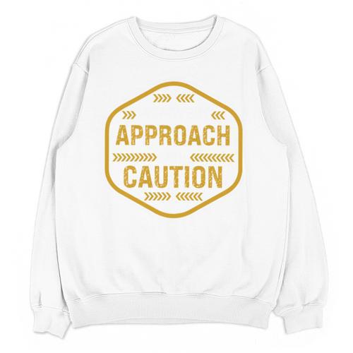 Introvert Approach With Caution For Introverted People Unisex Sweatshirt - Raresse