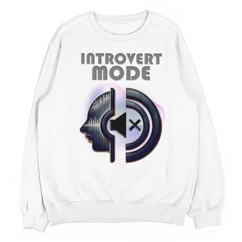 Introvert Mode Finding Inner Peace In Silence Unisex Sweatshirt - Raresse