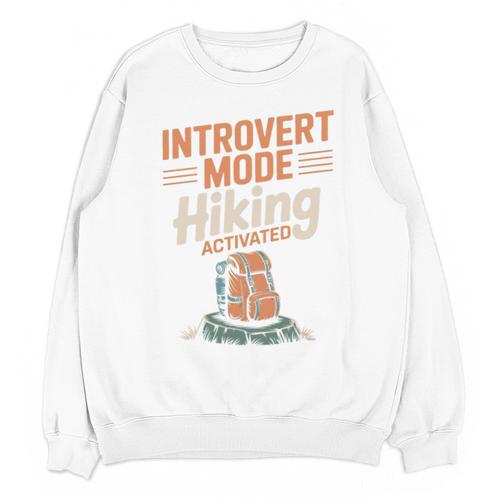 Introvert Mode Hiking Activated Hiker Unisex Sweatshirt - Raresse
