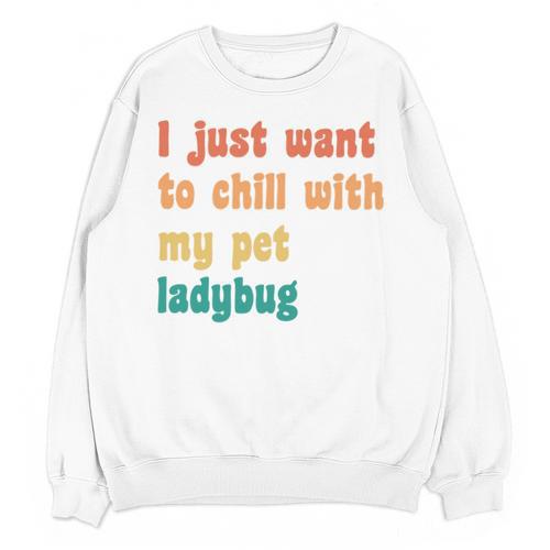 Introvert Pet Ladybug Mom Unisex Sweatshirt - Raresse