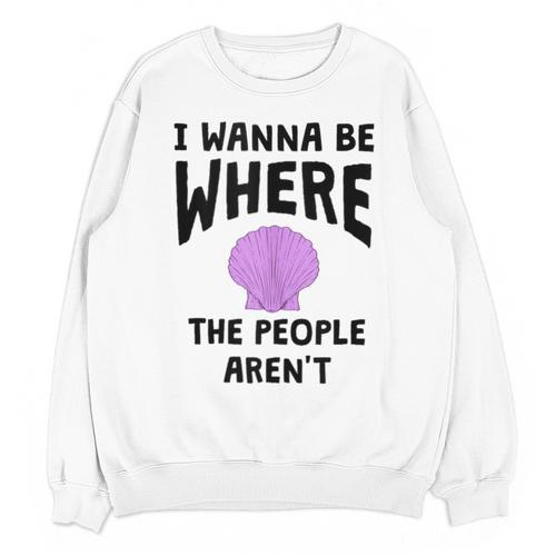 Introverted Sarcastic Humor Antisocial Introvert Unisex Sweatshirt - Raresse