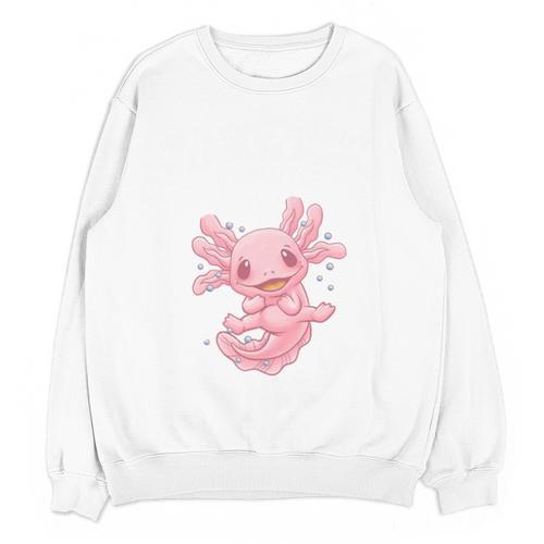 Introverted But Willing To Discuss Axolotl Salamander Unisex Sweatshirt - Raresse