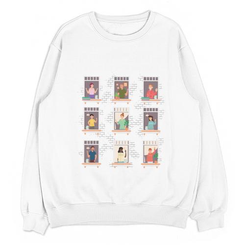 Introverts Unite Sarcastic Joke Humor Sarcasm Unisex Sweatshirt - Raresse