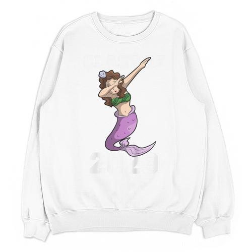 Kids Class Of 2029 Shirt Graduation Dabbing Mermaid Shirt Unisex Sweatshirt - Best Gift Smart