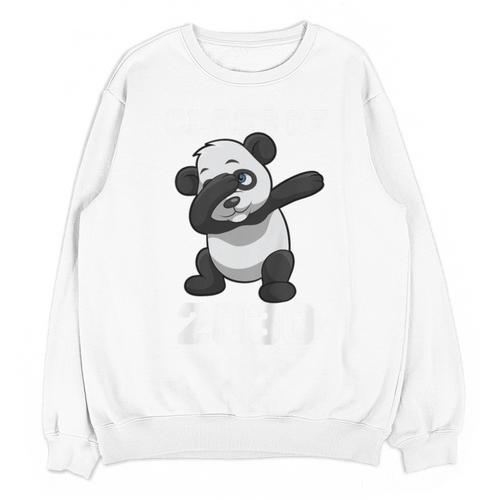 Kids Class Of 2030 Shirt Graduation Dabbing Panda Shirt Unisex Sweatshirt - Best Gift Smart