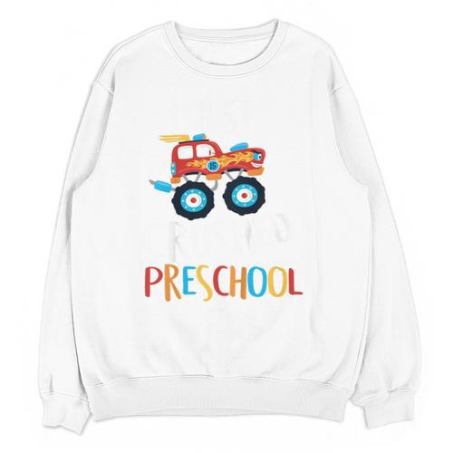 Kids I Just Crushed Preschool Monster Graduation Pre-K Shirt Unisex Sweatshirt - Best Gift Smart