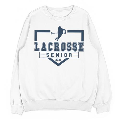 Lacrosse Senior Night Lacrosse Senior 2025 Graduation 33 Unisex Sweatshirt - Best Gift Smart