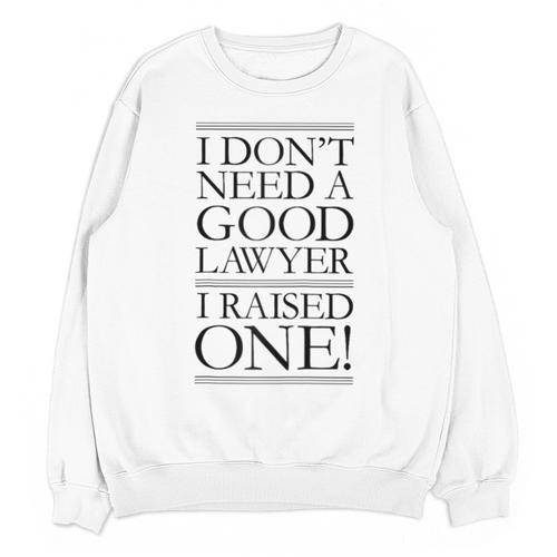 Law School Parents Quote Lawyer Graduation Raglan Baseball Tee Unisex Sweatshirt - Best Gift Smart
