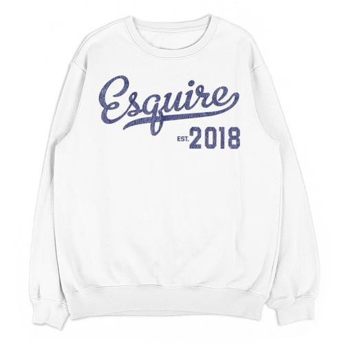 Lawyers Graduation Esquire Est 2018 Graduate Shirt Unisex Sweatshirt - Best Gift Smart
