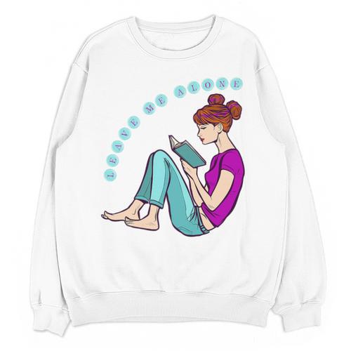 Leave Me Alone I'm Reading a Book For Bookworms Premium Tri-Blend Unisex Sweatshirt - Bookorys