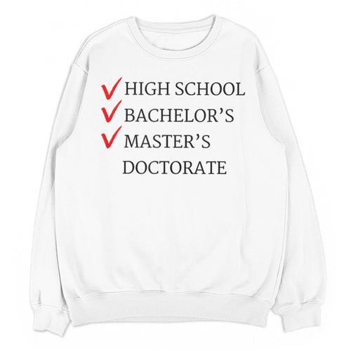 Master's Degree Graduation Graduate Unisex Sweatshirt - Best Gift Smart