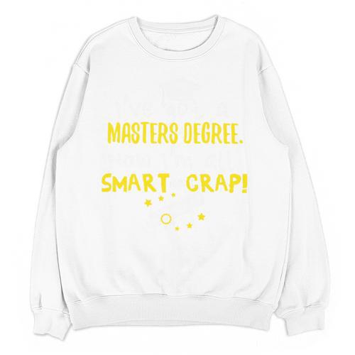 Masters Degree Graduation Men Women MSW MPH Premium Unisex Sweatshirt - Best Gift Smart