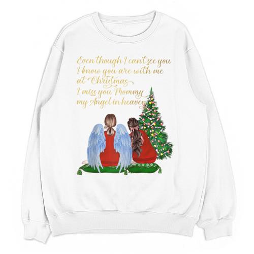 My Mom My Angel In Loving Memory Of My Mom Mommy's Girl Raglan Baseball Tee Unisex Sweatshirt - Easessy