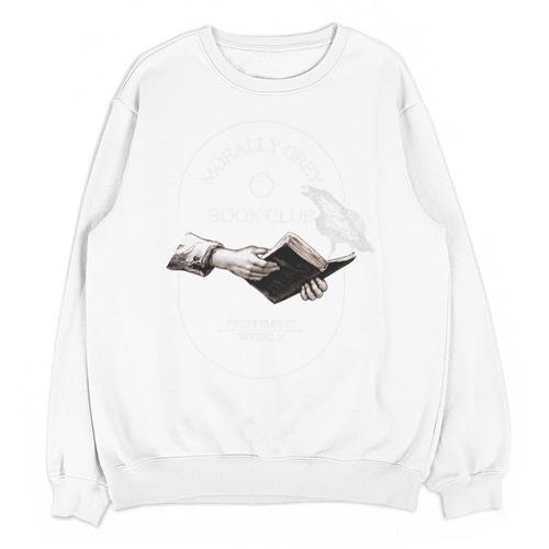 In My Morally Grey Book Club Era Adult Romance Novel Lover Unisex Sweatshirt - Bookorys CA