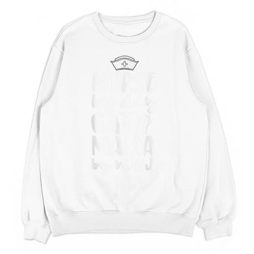 Nurse Graduation For Her Nursing Cat Mama By Night For Men Women Unisex Sweatshirt - Best Gift Smart