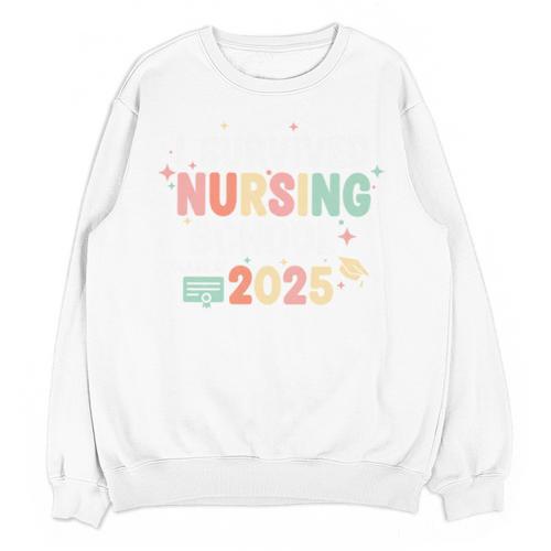 Nurse I Survived Nursing School Class Of 2025 Graduation Unisex Sweatshirt - Best Gift Smart