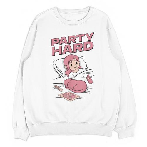 Party Hard Comfortable Stay At Home Introvert Unisex Sweatshirt - Raresse