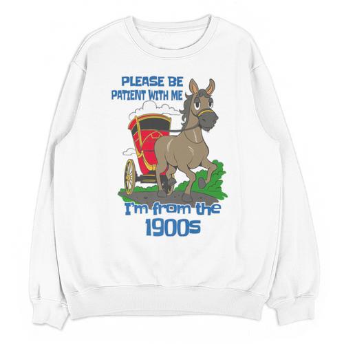 Patient With Me I'm From The 1900s Premium Unisex Sweatshirt - Figerry