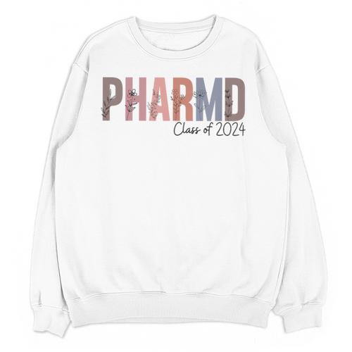 Pharmacist Graduation PharmD Class Of 2024 Pharmacy Grad Unisex Sweatshirt - Best Gift Smart