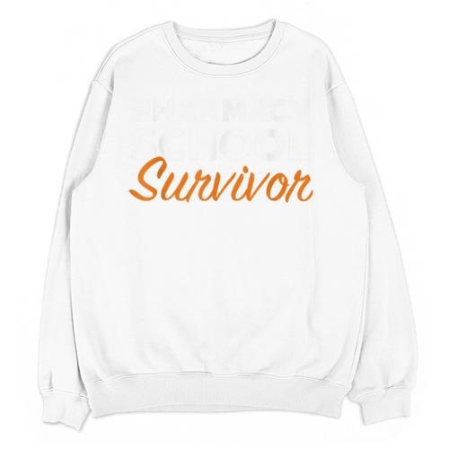 Pharmacy Student Graduation Survivor Shirt Unisex Sweatshirt - Best Gift Smart