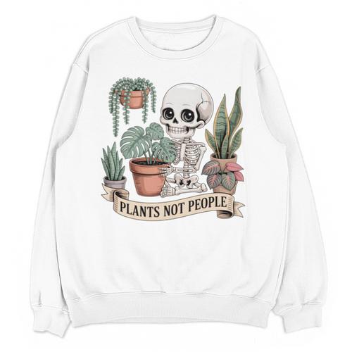 Plant Introvert Gardener Houseplant Botanical Women Men Kids Unisex Sweatshirt - Raresse