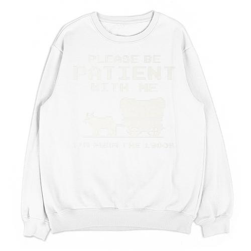 Please Patient I'm From The 1900s Boomer Meme Premium Unisex Sweatshirt - Figerry