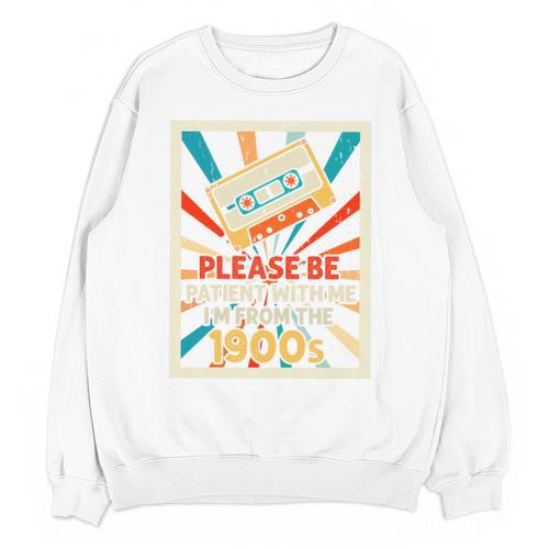 Please Be Patient With Me I'm From The 1900s Cool Dad Premium Tri-Blend Unisex Sweatshirt - Figerry