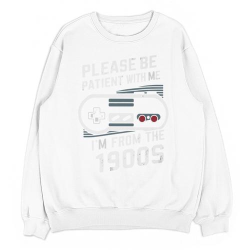 Please Be Patient I'm From The 1900s Father's Day Premium Unisex Sweatshirt - Figerry