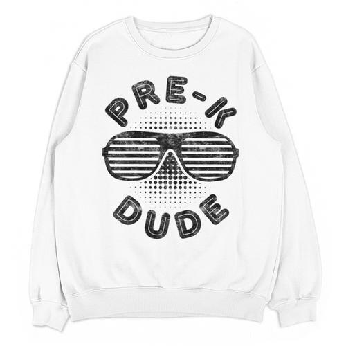 Pre-K Dude Shirt Boy Girl Graduation Back To School Unisex Sweatshirt - Best Gift Smart