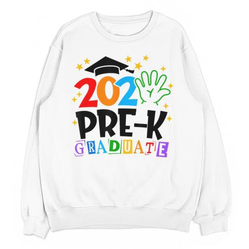 Pre-K Graduate 2025 Preschool Graduation Class Of 2025 Kids Unisex Sweatshirt - Best Gift Smart