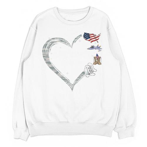 Proud Air Force Grandma Air Force Graduation Grandma USAF Unisex Sweatshirt - Best Gift Smart