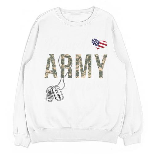 Proud Army Mom Army Graduation Mom US Army Mom Unisex Sweatshirt - Best Gift Smart