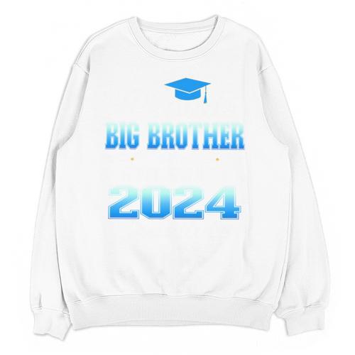 Proud Big Brother Of 5th Grade Graduate 2024 Graduation Unisex Sweatshirt - Best Gift Smart