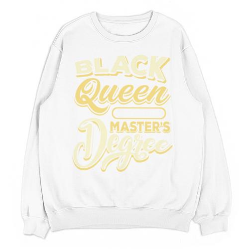 Queen Proud Masters Graduation Unisex Sweatshirt - Best Gift Smart
