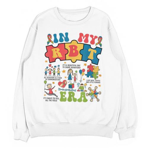 In My Rbt Era Registered Behavior Technician Aba Graduation Unisex Sweatshirt - Best Gift Smart