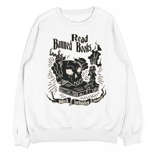Read Banned Books Unlock Forbidden Knowledge Unisex Sweatshirt - Bookorys