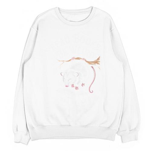 Read Books Be Weird Stay Feral Opossum Unisex Sweatshirt - Bookorys AU