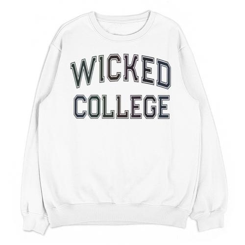 Retro Anti Social WICKED COLLEGE Introvert Stay Away From Me Unisex Sweatshirt - Raresse