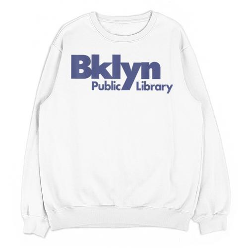 Retro Brooklyn Public Library NY New York Book Lover Unisex Sweatshirt - Bookorys UK
