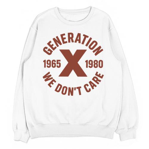 Retro Gen X 1965-1980 Sarcastic Nostalgia Graphic Premium Tri-Blend Unisex Sweatshirt - Figerry