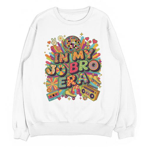 Retro Nostalgia Era Disco Groovy 80s 90s Vintage Aesthetic Unisex Sweatshirt - Figerry