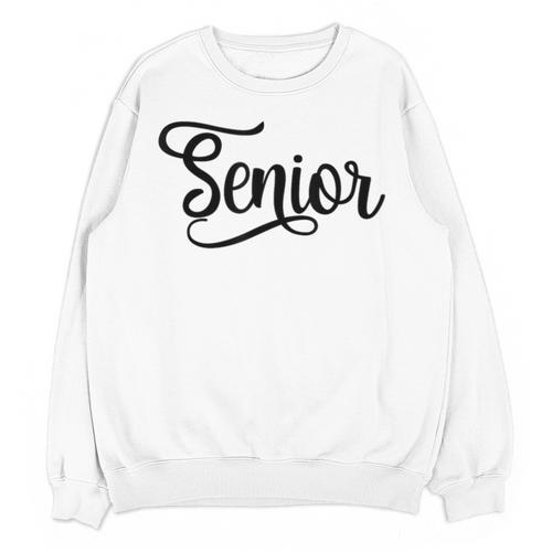 That Says Senior Cursive Script Graduation Unisex Sweatshirt - Best Gift Smart