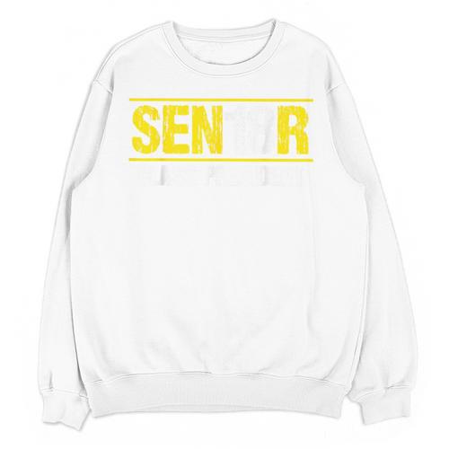 Senior 2018 Class President-School Colors Graduation Unisex Sweatshirt - Best Gift Smart