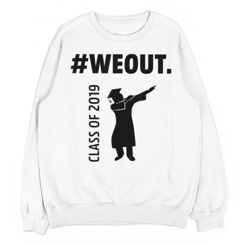 Senior 2019 Grad College High School Graduation Unisex Sweatshirt - Best Gift Smart