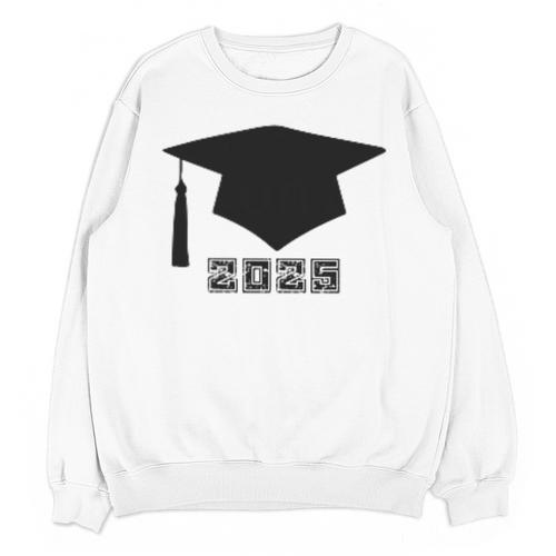 SENIOR 2025 Cute Graduation Class Of 2025 Graduate Unisex Sweatshirt - Best Gift Smart