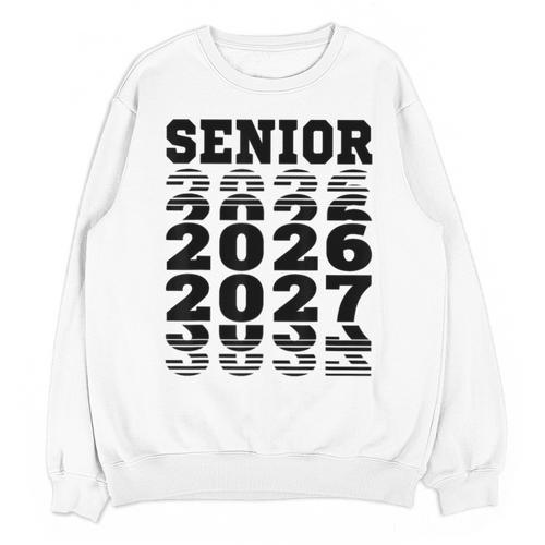 Senior 2026 2027 Class Of Graduation Unisex Sweatshirt - Best Gift Smart